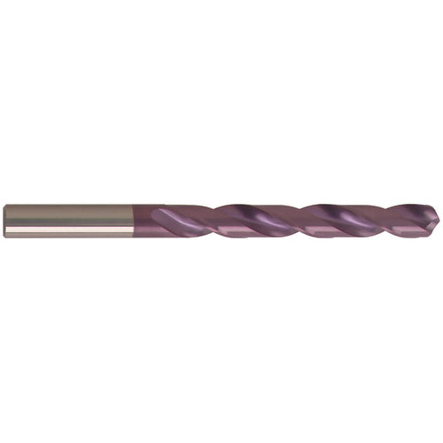 #27 Dia. × 3.66 mm Shank × 39 mm Flute Length × 70 mm OAL, 118°, Solid Carbide Drill