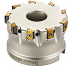 90° Arbor Mnt Face Mill-T490 FLN D2.00-7-.75-08; 2"Dia - Exact Industrial Supply