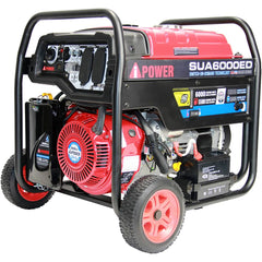 AI Power - Portable Power Generators; Fuel Type: Gasoline; Propane ; Starting Method: Electric/Manual ; Wattage: 6000 ; Wattage (kW): 6 ; Run Time Full Load (Hours): 4.00 ; Horsepower (HP): 8