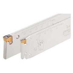 TGSU35C-8 - Tang Grip Parting & Grooving Blade - Exact Industrial Supply