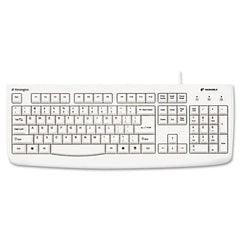 ACCO - Office Machine Supplies & Accessories; Office Machine/Equipment Accessory Type: Keyboard ; For Use With: Vista; Windows 7; XP; Windows 8; Windows 10; macOS X 10.11; macOS 10.10 or above; macOS 10.9 ; Contents: PS/2 Adapter ; Color: White