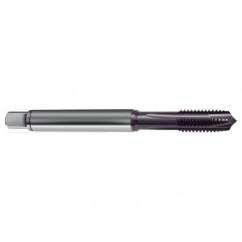 M8x1.25 6H 3-Flute PM Cobalt Spiral Point Plug Tap-TiAlN - Exact Industrial Supply