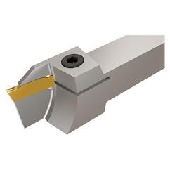 PHGR25.4-2.4 - 1 x 1" SH - RH - Turning; Parting & Grooving Toolholder - Exact Industrial Supply