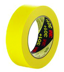 List 301+ 1490mm x 55m Masking Tape - Yellow - Exact Industrial Supply
