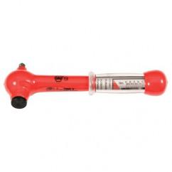 INSUL RATCHET TORQ WRENCH 1/4 DR - Exact Industrial Supply