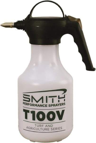 Smith Performance Sprayers - 48 oz Chemical Safe Garden Hand Sprayer - Use with Cleaners/Degreasers, Polyethylene Tank, Wide Mouth - Exact Industrial Supply