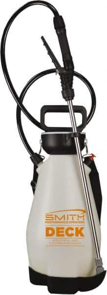 Smith Performance Sprayers - 2 Gal Chemical Safe Garden Hand Sprayer - Polyethylene Tank, Funnel Mouth, Reinforced Hose - Exact Industrial Supply