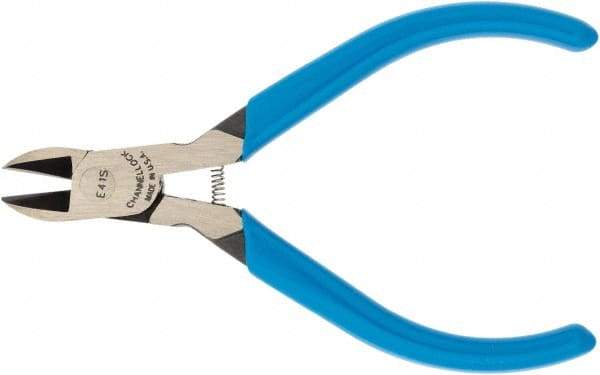 Channellock - 4-7/32" OAL, 10 AWG Capacity, Side-Cutting Pliers - Exact Industrial Supply