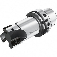 Walter - 63mm Cut Diam, 20mm Max Depth of Cut, 63mm Shank Diam, 141.9mm OAL, Indexable Square Shoulder End Mill - HSK63A Taper Shank, 0° Lead Angle, Through Coolant, Series M2131-H - Exact Industrial Supply