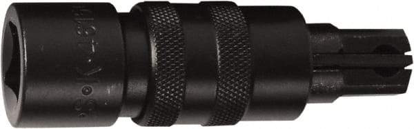 SK - 3/8" Drive Impact Locking Socket Extension - 3" OAL, Black Finish - Exact Industrial Supply