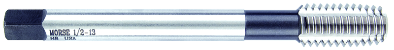 1/2-13 Dia. - GH5 - 4 FL - Premium HSS - Bright - Bottoming Thread Forming Tap - Exact Industrial Supply