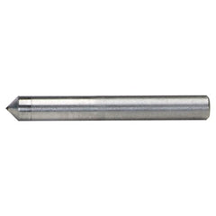 1/8″ × 1″ Diamond Dressing Tool Phono Point 90 Degree Included Angle - Exact Industrial Supply