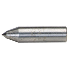 1/4″ × 1″ Diamond Dressing Tool Phono Point 75° Included Angle - Exact Industrial Supply