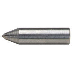 1/4″ × 1″ Diamond Dressing Tool Phono Point 90° Included Angle - Exact Industrial Supply