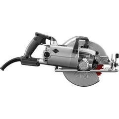 Skilsaw - 15 Amps, 8-1/4" Blade Diam, 4,700 RPM, Electric Circular Saw - 120 Volts, 8' Cord Length, 7/8" Arbor Hole, Left Blade - Exact Industrial Supply