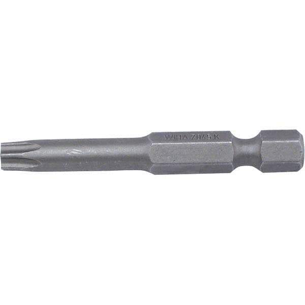 Wiha - T8 Power Bit - 1/4" Drive, 2" OAL - Exact Industrial Supply