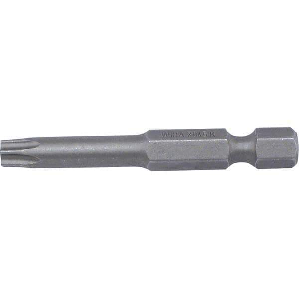 Wiha - T27 Power Bit - 1/4" Drive, 2" OAL - Exact Industrial Supply
