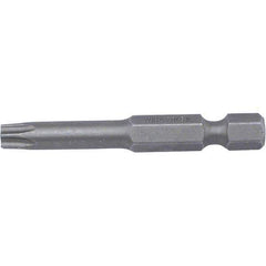 Wiha - T27 Power Bit - 1/4" Drive, 2" OAL - Exact Industrial Supply