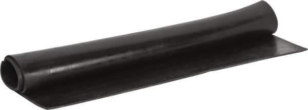 Value Collection - 36" Long, 36" Wide, Neoprene Rubber Foam Sheet - 15 to 25 Durometer, Black, -60 to 180°F, 450 psi Tensile Strength, Stock Length - Exact Industrial Supply