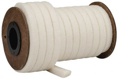 Made in USA - 5/16" x 17.6' Spool Length, PTFE/Synthetic Fiber Compression Packing - Exact Industrial Supply