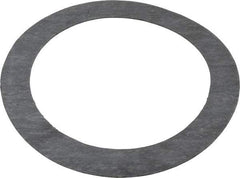 Made in USA - 6" Pipe, 6-5/8" ID x 8-3/4" OD Flange Gasket - Graphite, Silver Gray, 1/16" Thick - Exact Industrial Supply