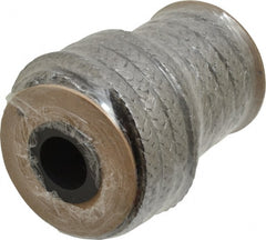 Made in USA - 3/8" x 18' Spool Length, Carbon Fiber Compression Packing - Exact Industrial Supply