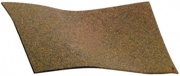 Made in USA - 36" Long x 36" Wide x 3/16" Thick, Cork Fiber Sheet Gasketing - Exact Industrial Supply