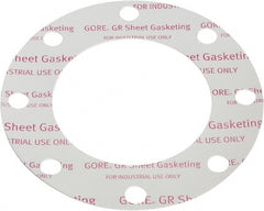 Made in USA - 6" Pipe, Flange Gasket - Exact Industrial Supply