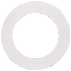 Made in USA - 4" Pipe, Flange Gasket - Gore-Tex GR, White, 1/16" Thick - Exact Industrial Supply