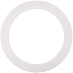 Made in USA - 6" Pipe, Flange Gasket - Gore-Tex GR, White, 1/16" Thick - Exact Industrial Supply