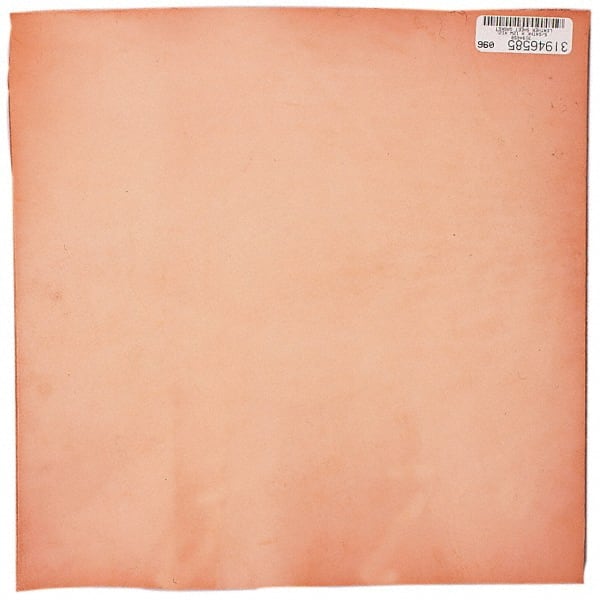 Made in USA - 7' Long x 3' Wide x 1/8" Thick, Leather Sheet Gasketing - Exact Industrial Supply