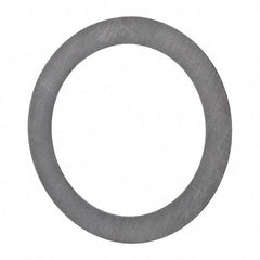 Made in USA - 6" Pipe, 6-5/8" ID x 8-3/4" OD Flange Gasket - Carbon Fiber, Black, 1/16" Thick - Exact Industrial Supply