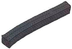 Made in USA - 7/16" x 7.9' Spool Length, 100% GFO Fiber Compression Packing - Exact Industrial Supply