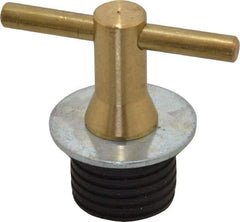 Made in USA - 7/8" OD, Turn Tite Pressure Test Plug - 11/16" Long - Exact Industrial Supply