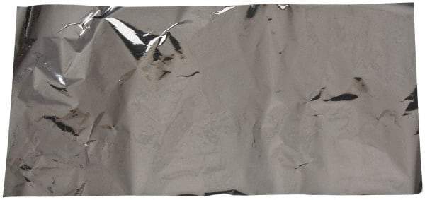 Made in USA - 1 Piece, 20" Wide x 20" Long Plastic Shim Stock Sheet - Silver, ±10% Tolerance - Exact Industrial Supply