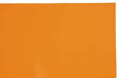 Made in USA - 1 Piece, 20" Wide x 20" Long Plastic Shim Stock Sheet - Amber (Color), ±10% Tolerance - Exact Industrial Supply