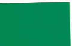 Made in USA - 1 Piece, 20" Wide x 20" Long Plastic Shim Stock Sheet - Green, ±10% Tolerance - Exact Industrial Supply