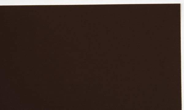 Made in USA - 1 Piece, 20" Wide x 20" Long Plastic Shim Stock Sheet - Brown, ±10% Tolerance - Exact Industrial Supply