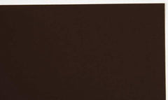 Made in USA - 1 Piece, 20" Wide x 20" Long Plastic Shim Stock Sheet - Brown, ±10% Tolerance - Exact Industrial Supply