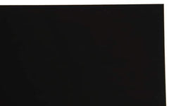 Made in USA - 1 Piece, 20" Wide x 20" Long Plastic Shim Stock Sheet - Black, ±10% Tolerance - Exact Industrial Supply