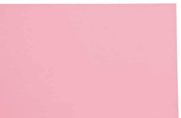 Made in USA - 1 Piece, 20" Wide x 20" Long Plastic Shim Stock Sheet - Pink, ±10% Tolerance - Exact Industrial Supply