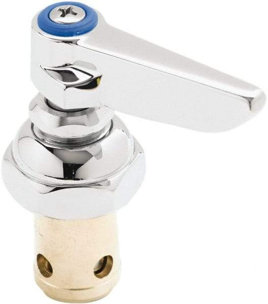T&S Brass - Left Hand Spindle, Faucet Stem and Cartridge - For Use with Standard Faucets - Exact Industrial Supply
