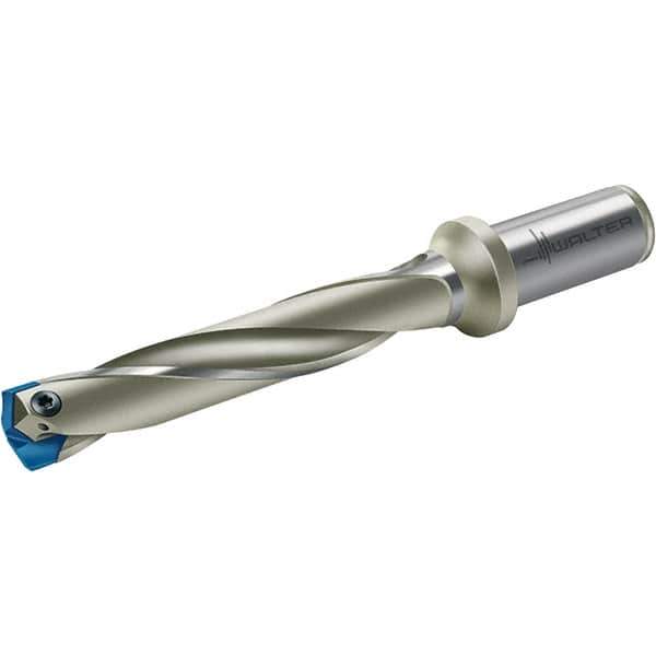 Walter - 14mm Diam, 5xD, 73mm Max Depth, 20mm Shank Diam, 154mm OAL, Replaceable Tip Drill - P6001-D14..R, P6002-D14..R, P6003-D14..R, P6004-D14..R Insert, B 4015 Toolholder, Series Xtra-tec - Exact Industrial Supply