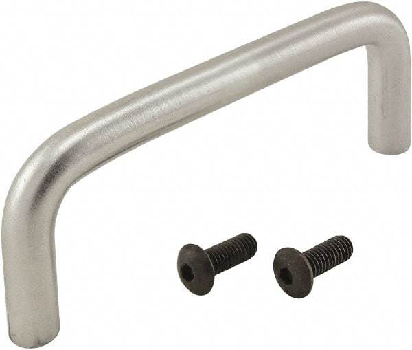 80/20 Inc. - 84" Long x 8" Wide x 31.2" High, Steel Door Handle - No Finish, Steel, 76.2" Center to Center - Exact Industrial Supply