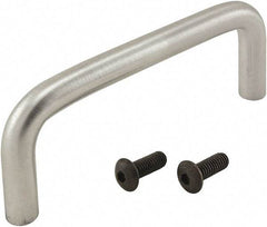 80/20 Inc. - 84" Long x 8" Wide x 31.2" High, Steel Door Handle - No Finish, Steel, 76.2" Center to Center - Exact Industrial Supply