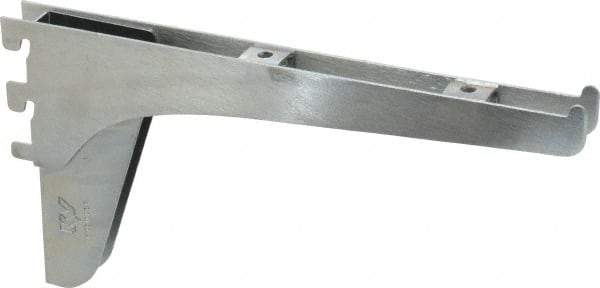 Knape & Vogt - Anachrome Steel Coated Double Bracket - 8" Long - Exact Industrial Supply