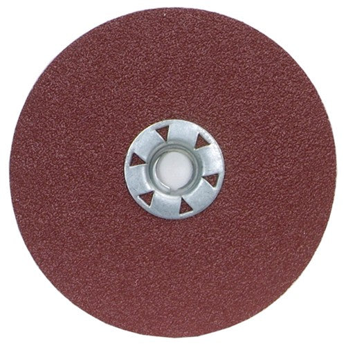 7″ × 1/4″ × 5/8″-11 Fiber Disc 24 Grit Ceramic Aluminum Oxide - Exact Industrial Supply