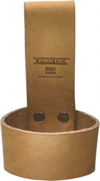 Proto - 1 Pocket Holster - Leather, Tan, 2-3/4" Wide x 2-11/16" High - Exact Industrial Supply
