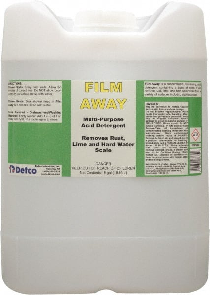 5 Gal Drum Liquid Bathroom Cleaner Unscented Scent, Bath Fixtures