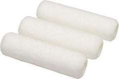 Ability One - 1/2" Nap, 9" Wide Paint Roller Set - Smooth Texture, Woven - Exact Industrial Supply